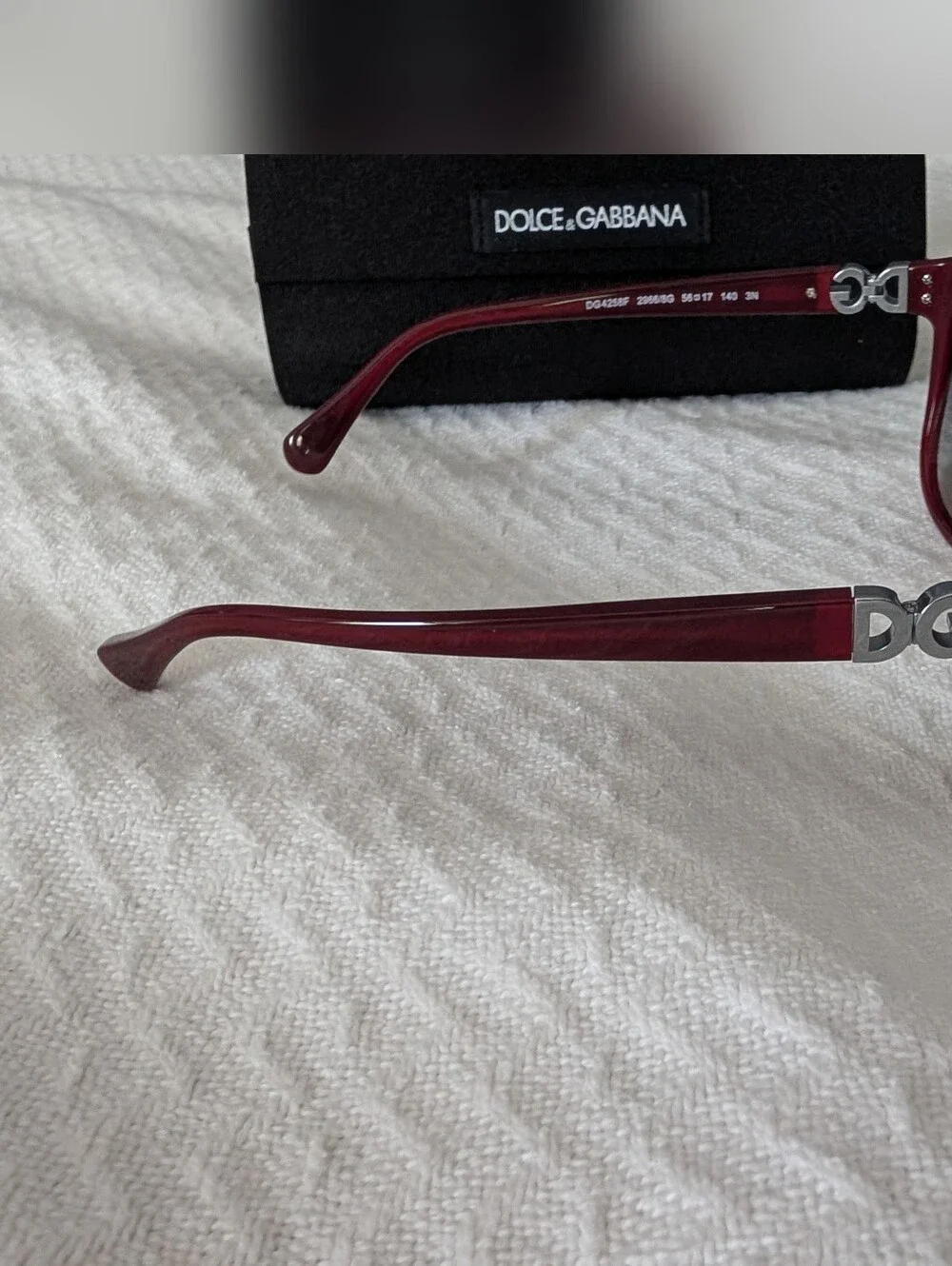 Dolce & Gabbana Burgundy Women's Sunglasses